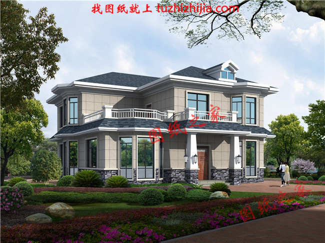 兩層40萬農村別墅真實圖片，給自己建造一個溫馨的家！