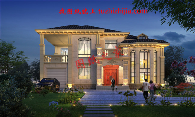 兩層40萬農村別墅真實圖片，給自己建造一個溫馨的家！