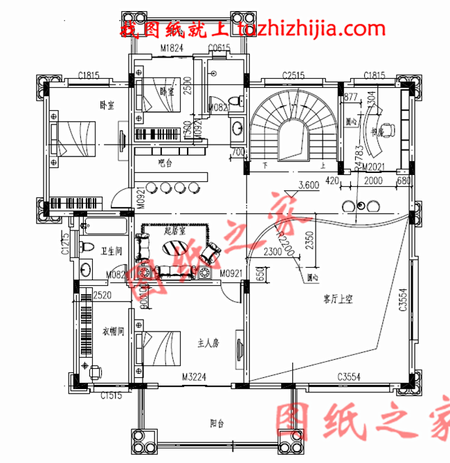 三層農(nóng)村100萬別墅款式圖片，豪華大氣的別墅絕對給你掙足了面子！