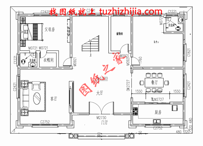 三層農(nóng)村100萬別墅款式圖片，豪華大氣的別墅絕對給你掙足了面子！