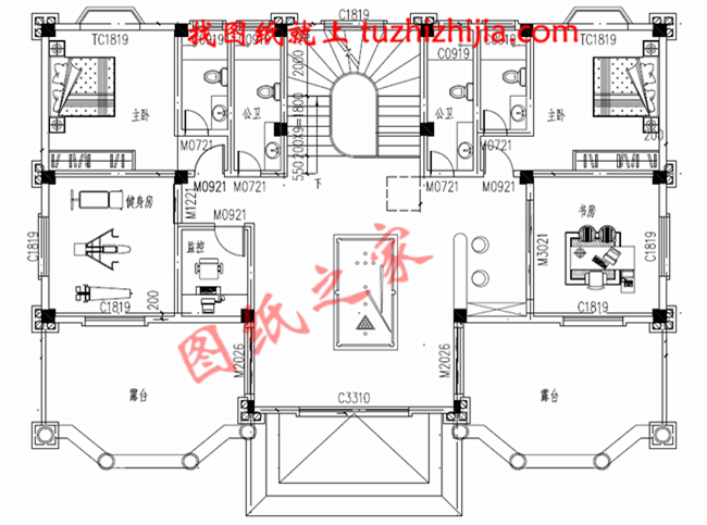 三層農(nóng)村100萬別墅款式圖片，豪華大氣的別墅絕對給你掙足了面子！