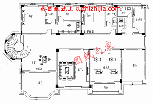 三層農(nóng)村100萬別墅款式圖片，豪華大氣的別墅絕對給你掙足了面子！