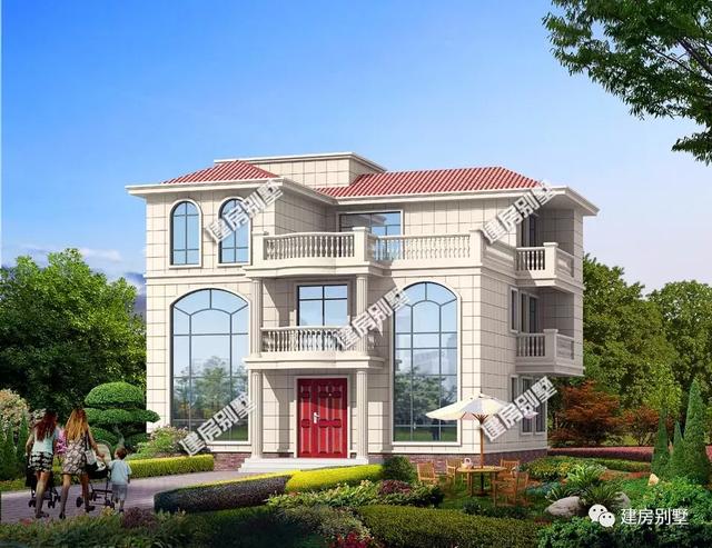 兩套建在云南的三層別墅圖紙，一棟房美化整個(gè)村，都是地標(biāo)！