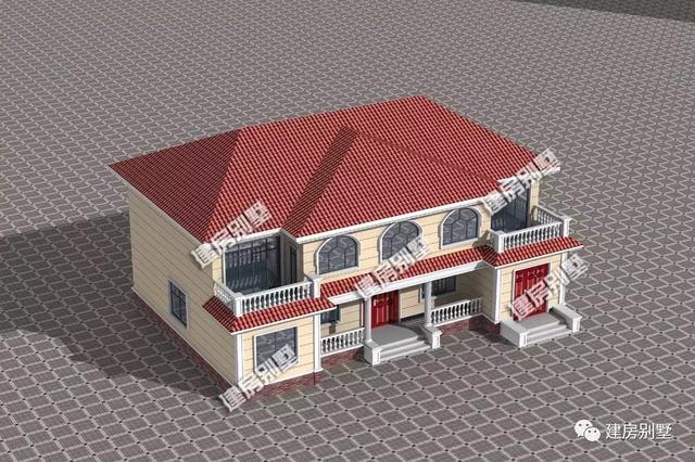 17.5×11.9米農村二層別墅設計方案，既美觀又實用！