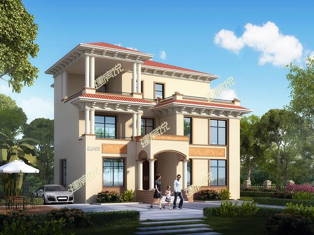 非常漂亮的三層農(nóng)村別墅，11x12米三種建造方案，了解一下不吃虧