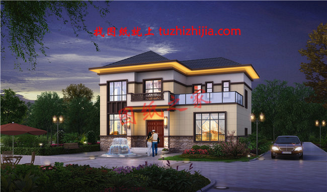 農(nóng)村20萬(wàn)二層樓房圖片，這么經(jīng)濟(jì)實(shí)惠的小別墅，城里人只能羨慕！