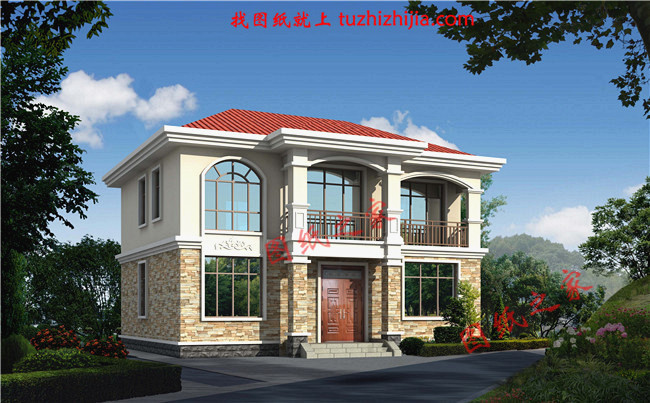 農(nóng)村20萬(wàn)二層樓房圖片，這么經(jīng)濟(jì)實(shí)惠的小別墅，城里人只能羨慕！