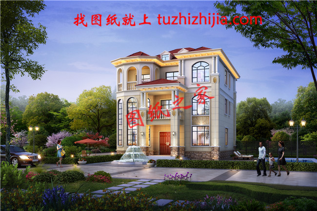 農村二層半小別墅圖片，建回家讓你在農村過上幸福生活！