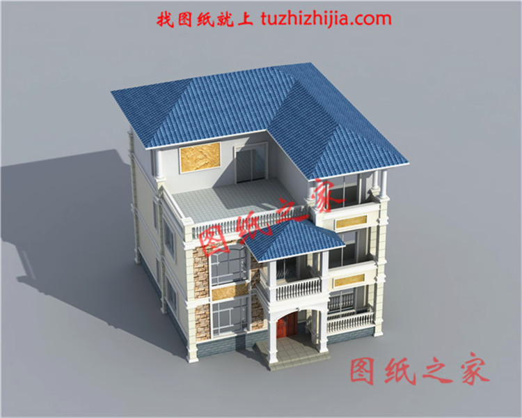 農(nóng)村120平米別墅設(shè)計圖三層樓房，造價30萬左右，經(jīng)濟又實用！