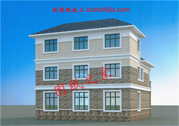 農(nóng)村120平米別墅設(shè)計圖三層樓房，造價30萬左右，經(jīng)濟又實用！
