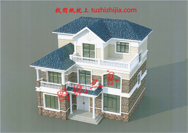 農(nóng)村120平米別墅設(shè)計圖三層樓房，造價30萬左右，經(jīng)濟又實用！