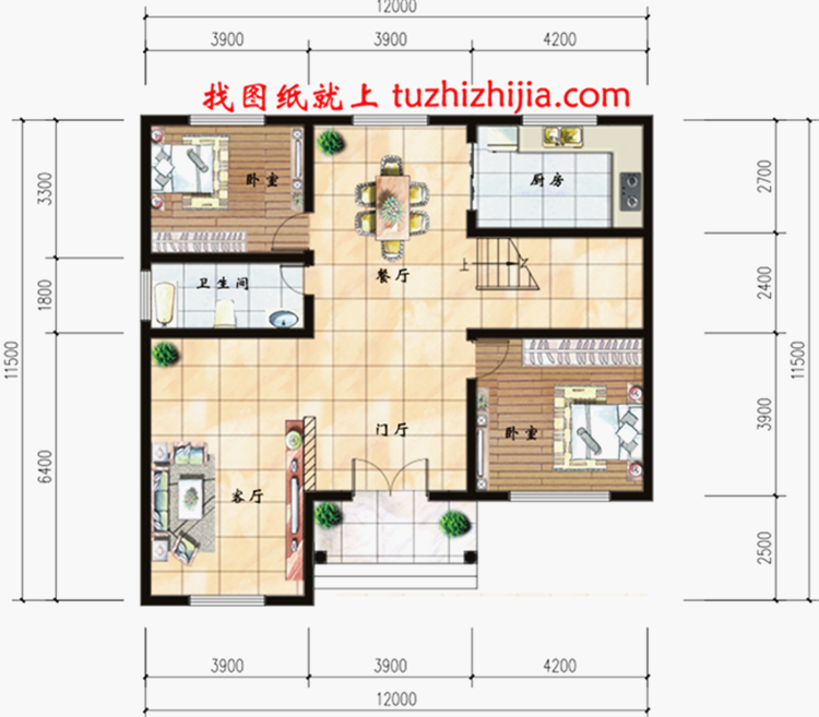農(nóng)村120平米別墅設(shè)計圖三層樓房，造價30萬左右，經(jīng)濟又實用！