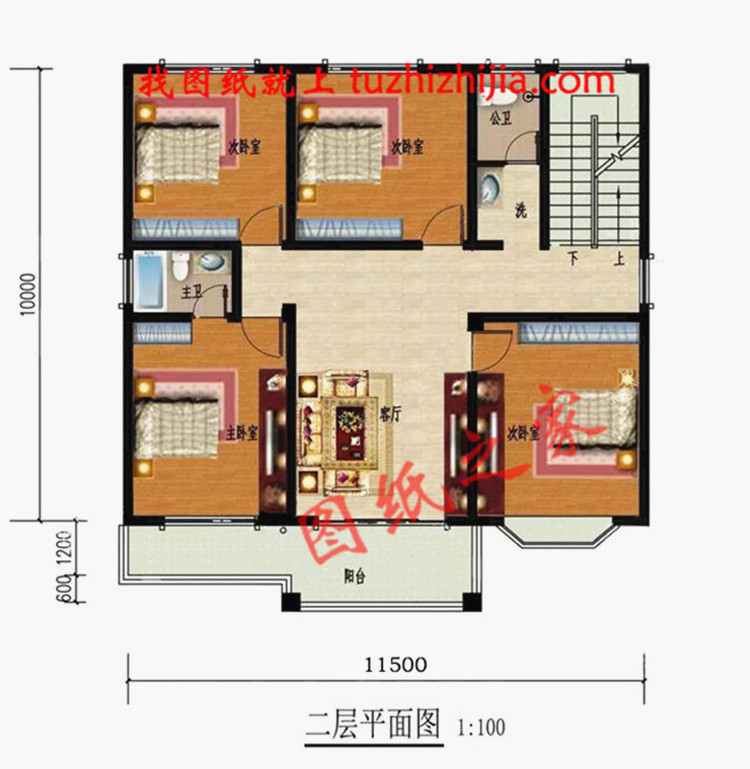 農(nóng)村120平米別墅設(shè)計圖三層樓房，造價30萬左右，經(jīng)濟又實用！