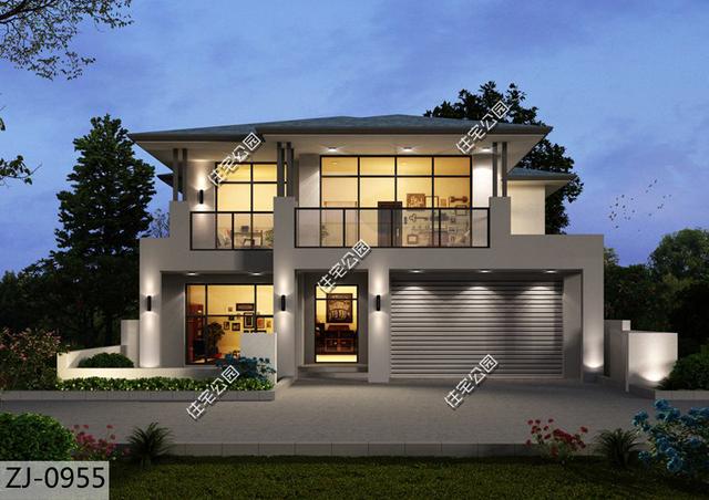 90后成農村建房主力，分享一套13X12米的二層別墅，現代風格非常漂亮