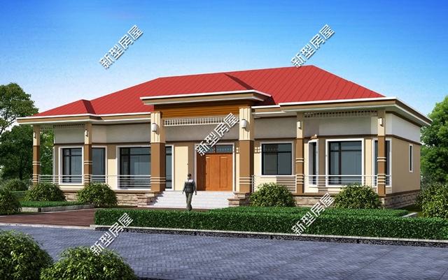 8套農(nóng)村自建別墅設(shè)計，都有堂屋大露臺，第4套最漂亮