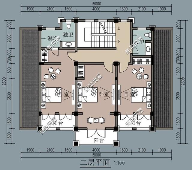 8套農(nóng)村自建別墅設(shè)計，都有堂屋大露臺，第4套最漂亮