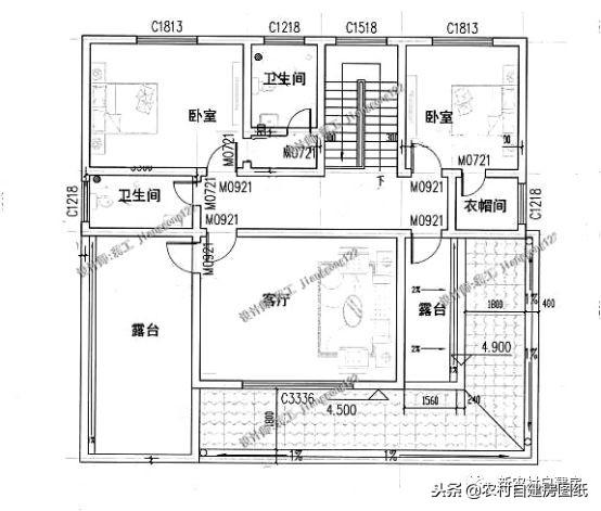 3套二層別墅設(shè)計(jì)圖，帶露臺(tái)的戶型讓人眼前一亮，第2款讓人很糾結(jié)