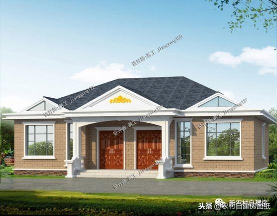 農村兄弟最愛的雙拼別墅設計，大家都喜歡這5款，第1套18萬就能建？