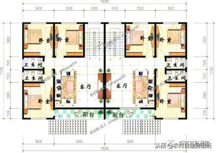 農村兄弟最愛的雙拼別墅設計，大家都喜歡這5款，第1套18萬就能建？