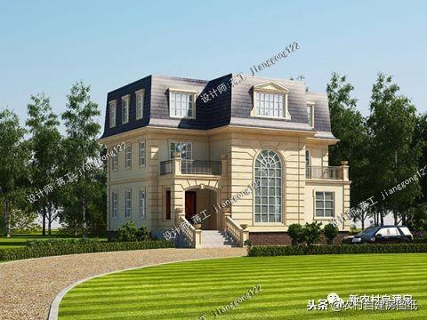 6款帶堂屋的農村別墅設計圖，2經典6奢華，造價都都不到30萬