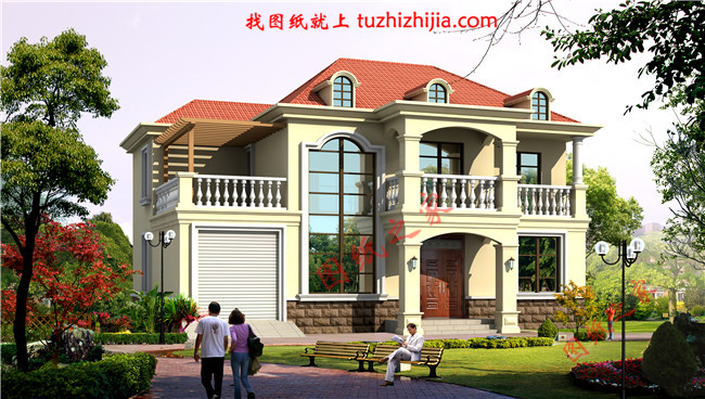 6套建房說二層別墅圖紙，建一棟最漂亮的農村二層小樓！