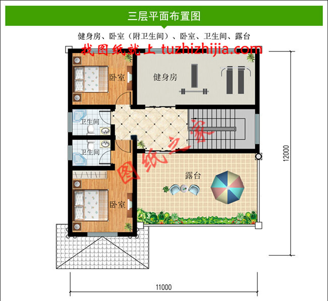 6套建房三層別墅圖紙，一家人幸福美滿得過日子！