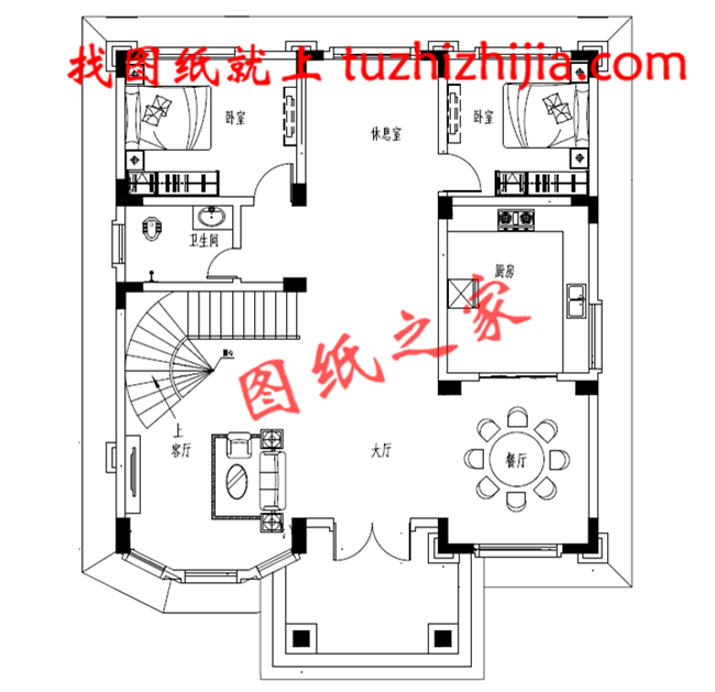 6套建房三層別墅圖紙，一家人幸福美滿得過日子！