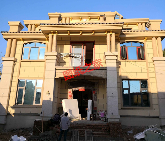 6套建房三層別墅圖紙，一家人幸福美滿得過日子！