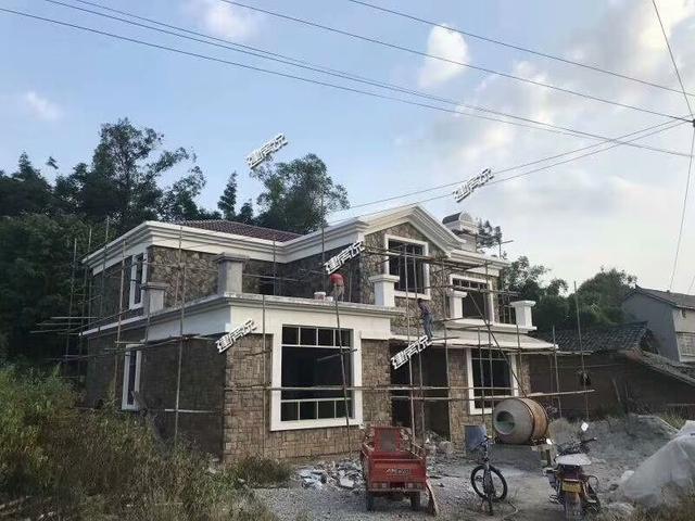 最美的農村二層別墅設計，深受大家歡迎，建成實景美翻了