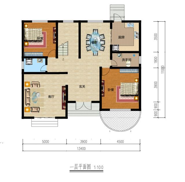 最美的農村二層別墅設計，深受大家歡迎，建成實景美翻了