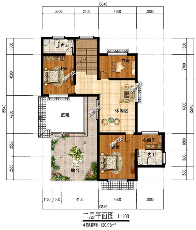 建了棟三層徽派別墅，我家是村里最美的，漂亮接地氣，享受極了