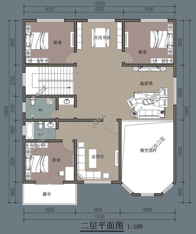 13X15米二層別墅設計，農村蓋別墅還是2層受歡迎，有圖有真相