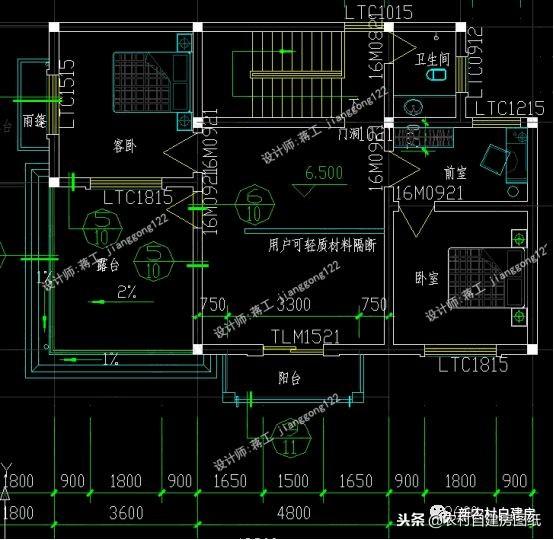 簡單大氣造價低的農村三層別墅設計圖，主體造價只要25萬，回家一建真氣派