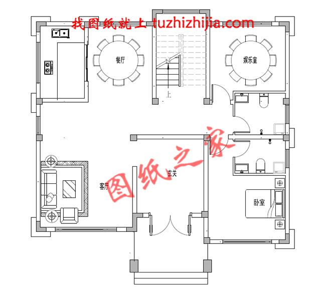 農村2層半現代別墅圖片大全，時尚漂亮、讓人羨慕！