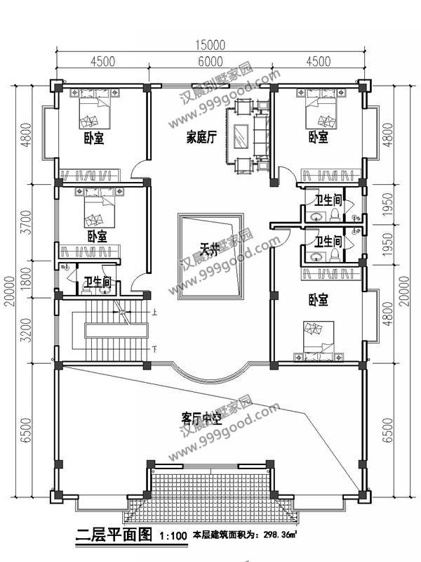 中風格三層別墅戶型圖，這就是未來最漂亮的農村房屋
