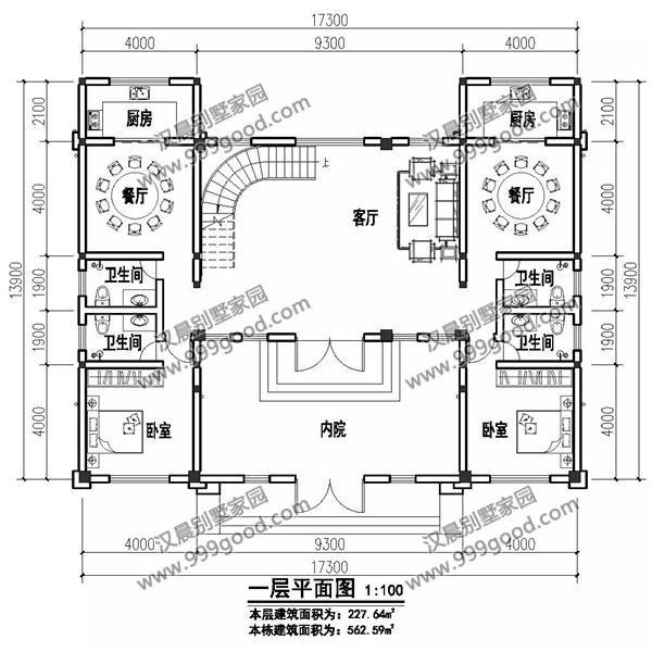 中風格三層別墅戶型圖，這就是未來最漂亮的農村房屋