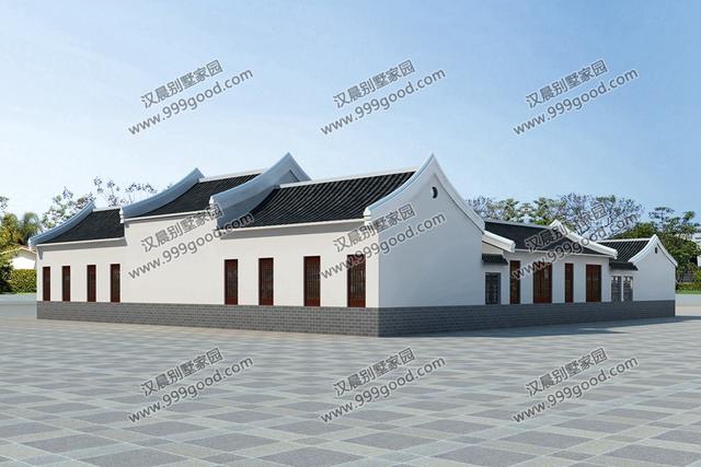 25X28米的一層別墅設(shè)計(jì)方案，超氣派的農(nóng)村養(yǎng)老房，你喜歡嗎？