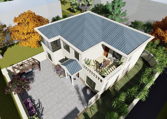 18年最新農村二層別墅戶型圖及效果圖，6室3廳主體只要35萬！