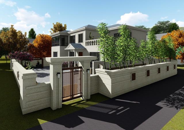 18年最新農村二層別墅戶型圖及效果圖，6室3廳主體只要35萬！