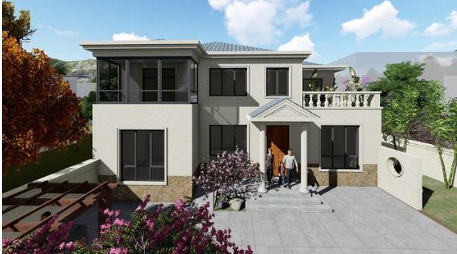 18年最新農村二層別墅戶型圖及效果圖，6室3廳主體只要35萬！