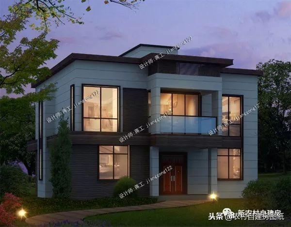 4套獨具美感的平屋頂農(nóng)村別墅設計，北方小伙也能建農(nóng)村豪宅