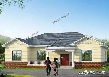 5套農(nóng)村一層別墅設(shè)計圖，10萬15萬20萬就能建好，你看中哪款了