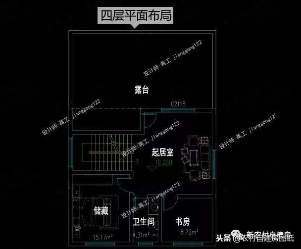 宅基地只有9×13米，這3套三層、三層半別墅設(shè)計(jì)都非常漂亮劃算