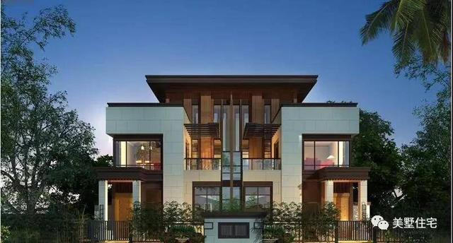 從500套別墅設計中精選10套送給大家，各種風格，你要的這都有！