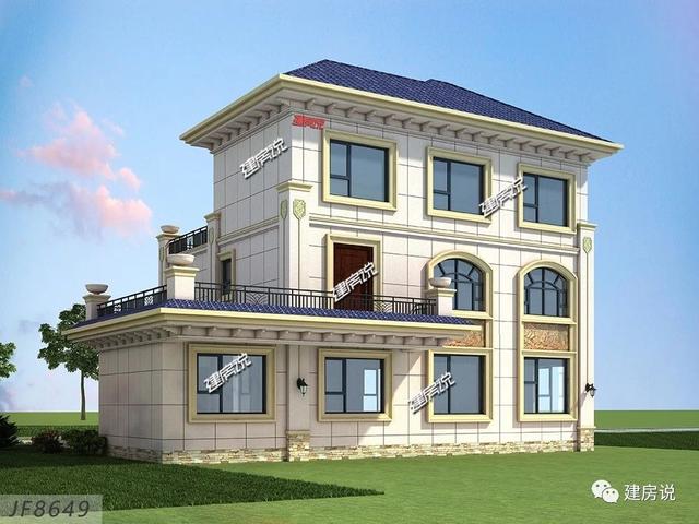 極具魅力的三層別墅設(shè)計，圖紙選的好，房子一定差不了