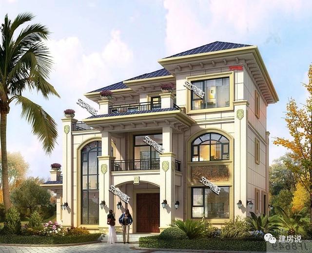 極具魅力的三層別墅設(shè)計，圖紙選的好，房子一定差不了