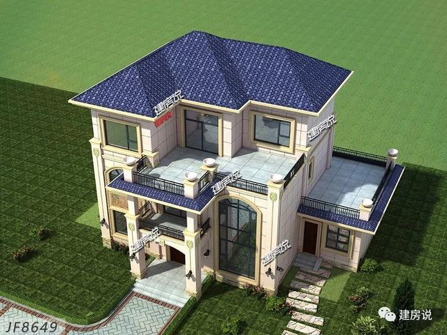 極具魅力的三層別墅設(shè)計，圖紙選的好，房子一定差不了