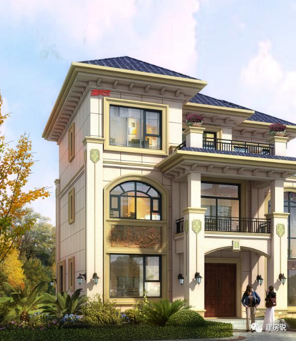 極具魅力的三層別墅設(shè)計，圖紙選的好，房子一定差不了