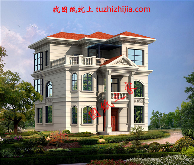 非常好看的農(nóng)村二層半別墅設(shè)計，建成后一定會被村里人踏破門檻！