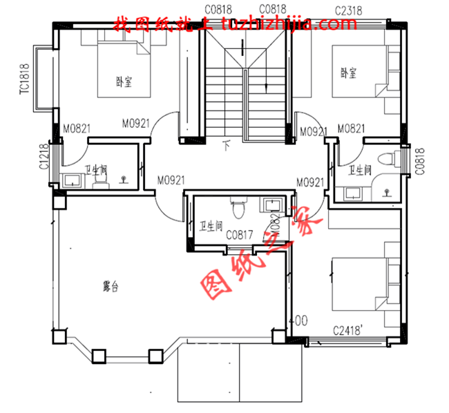 非常好看的農(nóng)村二層半別墅設(shè)計，建成后一定會被村里人踏破門檻！